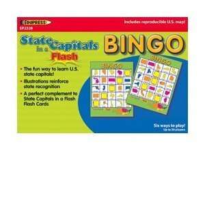    Edupress Ep 2328 State Capitals In A Flash Bingo Toys & Games