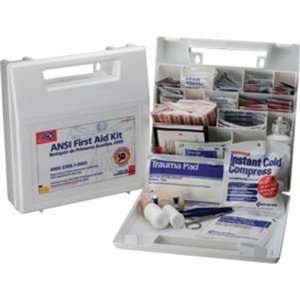  50 Person, 195 Piece Bulk Medical Kit w/Dividers (Plastic 