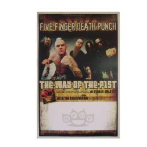  Five Finger Death Punch Poster Band Shot 