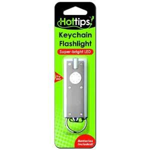  Hottips Keychain Flashlight w/ Super bright LED: Health 