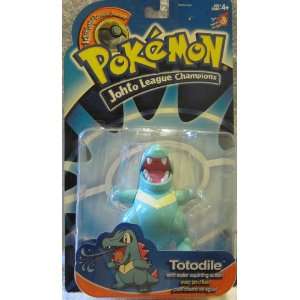  Totodile with Water squirting Action Johto Combat Figure 