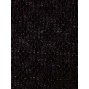  Scalamandre Caspian   Black Fabric