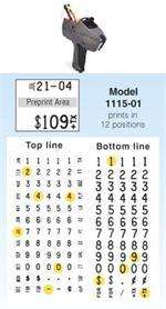 MONARCH 1115 PRICING GUN LABELING SYSTEM  