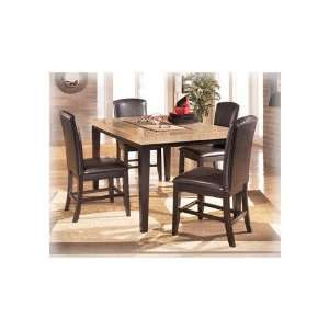 Taylor Rectangular Dining Table in Dark Brown 