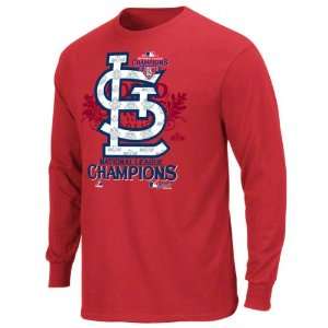  St. Louis Cardinals Majestic Red 2011 National League Champions 