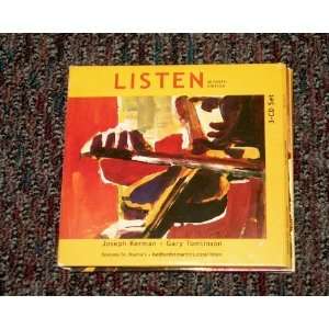    3 CD Set to Accompany Listen [Audio CD] Joseph Kerman Books