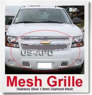 07 2011 Chevy Tahoe/Suburban/Avalanche Mesh Grille Comb  