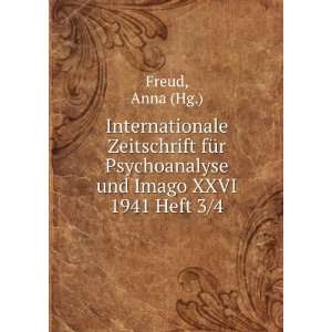   Psychoanalyse und Imago XXVI 1941 Heft 3/4 Anna (Hg.) Freud Books