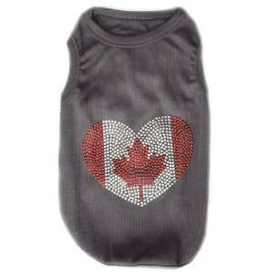    Pet Clothes CANADA FLAG Dog T Shirt   XXS: Pet Supplies