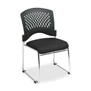  Lorell 60543 Stackable Chairs, Mesh, 24 in.x23 1/2 in.x32 
