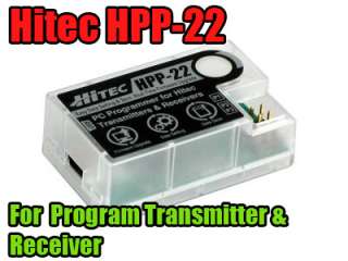 Hitec HPP 22 PC Programmer Interface for RC Transmitter  