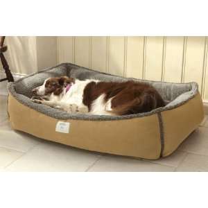  Bolster Futon Dog Bed / Large, Caramel, Large: Pet 