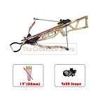 130 lbs Folding Camo Hunting Crossbow Laser Pro Package items in 
