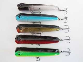 LOT of 5 bass medium Fishing Lures 85mm 11g baits Crankbait Carp hard 