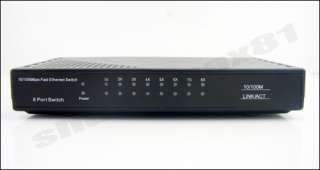 Fast 8 Ports 10/100Mbps N way Ethernet Switch S285 Features