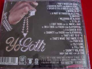 YO GOTTI   BACK 2 DA BASICS   2006 CD NEW  