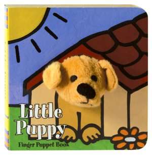   Little Puppy Finger Puppet Book by Chronicle Books 
