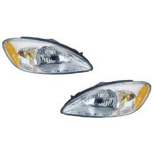   Replacement Headlamps W/Xenons Driver/Passenger Pair New Automotive