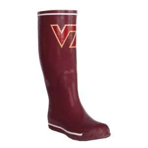  Kids Virginia Tech Centered VT Boot Color: Red, Size: 13 