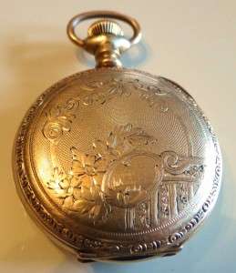 This auction is for an 1898 Elgin 6S 7J 14KT Gold Filled Pocket Watch 