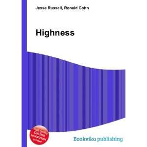  Highness Ronald Cohn Jesse Russell Books