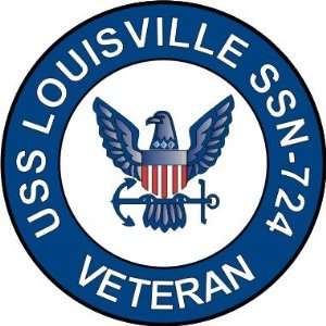  US Navy USS Louisville SSN 724 Ship Veteran Decal Sticker 