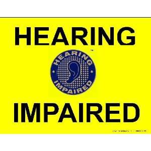  Window Cling for Hearing Impaired