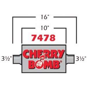  Cherry Bomb 7478 Extreme Muffler: Automotive