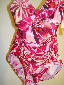   by JANTZEN*SEAMLESS CURVES SWIMSUIT*SIZE 16 *FREE SAME DAY SHIPPING