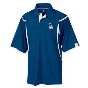  Los Angeles Dodgers Zone Pinnacle Synthetic Polo Shirt 