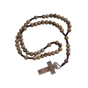  Naturally Med Holy Land Olive Wood String Rosary: Home 