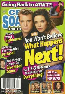 Young and the Restless Amelia Heinle, Billy Miller 04.26.10 CBS Soaps 