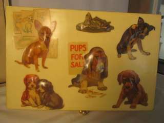 Annie Laurie Decoupage Jewelry Box Pups For Sale Chiwawa Hound Boston 