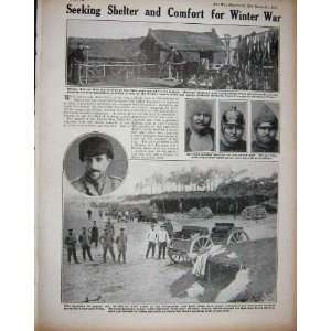  1914 WW1 Tilsit Russian Soldiers German Verdun Shelters 