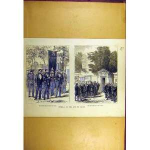  1877 Deputation Belfort Funeral Thiers Tomb Speech