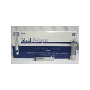    Durvet Ideal Syringe 12cc Luer Lock 80 Bx   8885