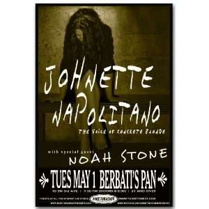   Blond Poster   Concert Flyer   Johnette Napolitano: Home & Kitchen