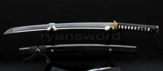 Hand forged Black Japanese Katana Wakizashi sword Carbon Steel 