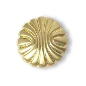   Knob Sterling/Polished Brass 1 1/4 AM BP1337 074