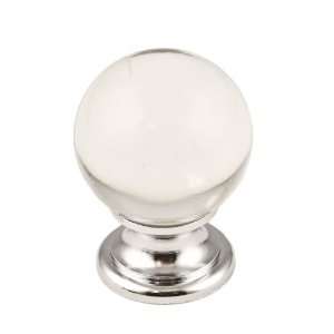  Berenson 7038 926 C Knobs Silver / Clear Crystal