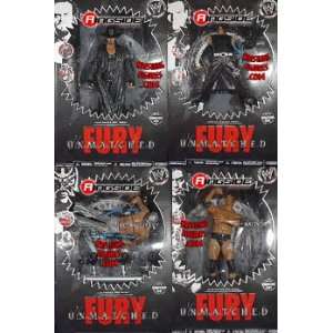   OF 4 WWE TOY WRESTLING ACTION FIGURES (DOES NOT MOVE): Toys & Games