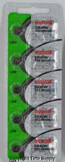 maxell 392 SR41W SR41 V392 D392 K B1 Watch Battery  