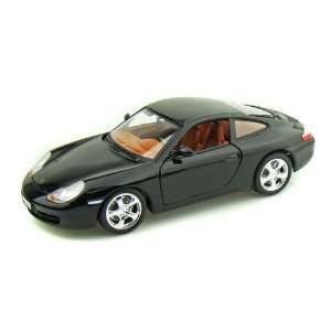  Porsche 911 Carrera 4 1/18 Black: Toys & Games