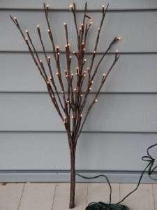 NEW Lighted Floral Small Willow Branch 60 lights  