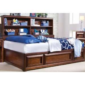  Lea Expressions Full Bed with Bookcase   Lea American Drew 