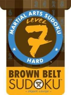 Martial Arts Sudoku Level 7 Brown Belt Sudoku