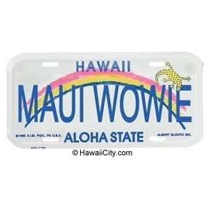  Maui Wowie Hawaii License Plate Automotive
