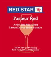 Packages Red Star Wine Yeast PASTEUR RED   5 gm packs FREE SHIP Brew 