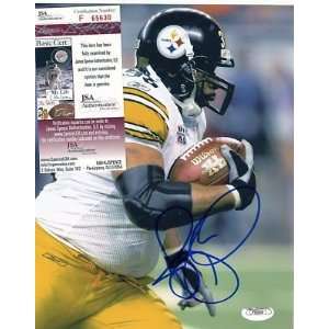 Jerome Bettis Pittsburgh Steelers Jsa Coa   Sports Memorabilia  