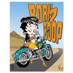  Comic Book Betty Boop Metal Tin Sign Born Nostalgic: Home 